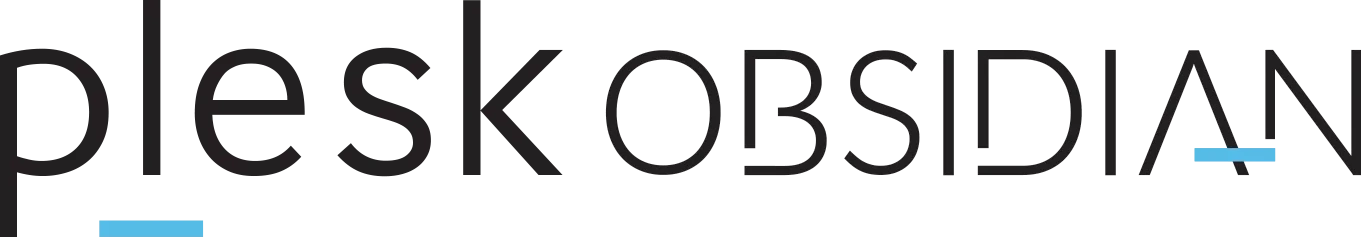 Plesk Obsidian Logo