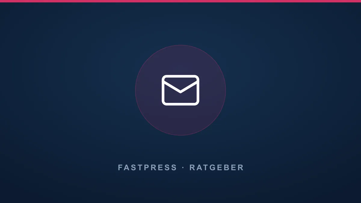 E-Mail-Versand deiner WordPress-Webseite zuverlässig machen