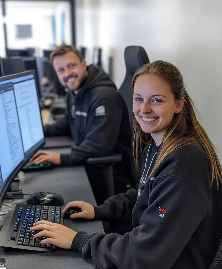 Das FastPress-Support-Team bei der Arbeit